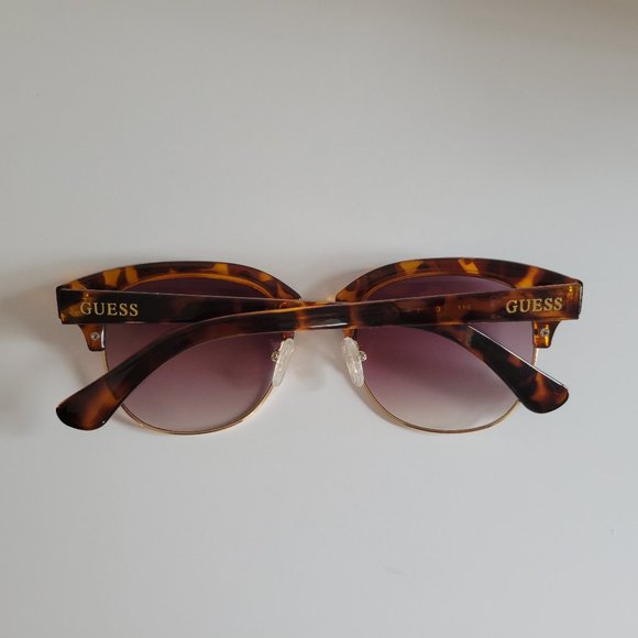 Guess Womens Tortoise Cat Eye Gradient Sunglasses NEW - Picture 8 of 12